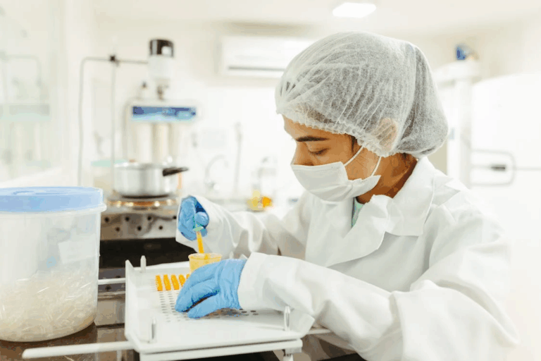 nurses in clinical trial